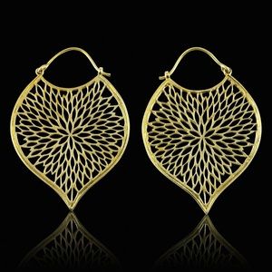 Hindi Brass Earrings